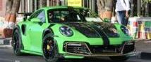 Porsche 992 Techart GT Street R 2023 green 1:43 Solido