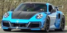 Porsche 992 Techart GT Street R 2023 blue 1:43 Solido
