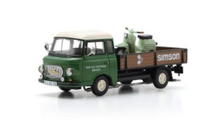 Barkas B1000 with Simson Schwalbe *Simson Service* 1:43 Schuco