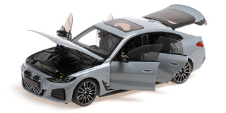 BMW i4 M50 2022 grey 1:18 Minichamps 