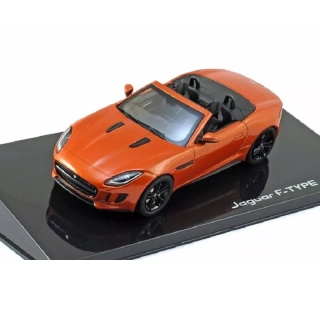 Jaguar F-Type V8-S Cabriolet 2013 orange 1:43 Ixo Models