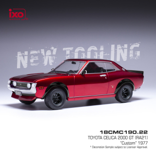 Toyota Celica 2000 GT red 1:18 Ixo Models