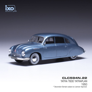 Tatra T600 Tatraplan light blue 1:43 Ixo Models