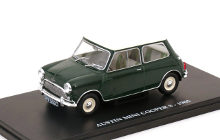 Mini Cooper S 1965 green 1:24 Hachette