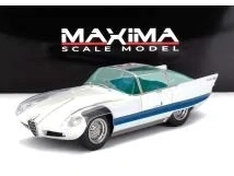 Alfa Romeo 6C 3000 Superflow I Pininfarina 1956 white/silver 1:18 Maxima