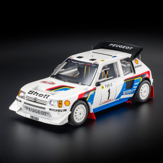 Peugeot 205 Turbo 16 EVO2 #1 Salonen/Harjane 2nd Rally Monte Carlo 1986 1:12 Top Marques Collectibles