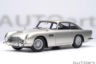 Aston Martin DB5 Goldfinger silver 1:18 AUTOart