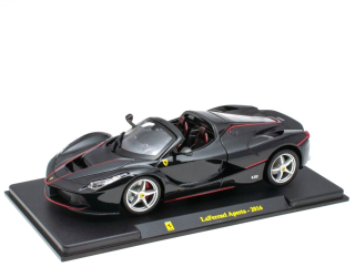 Ferrari Laferrari Aperta Spider 2016 black 1:24 Altaya (Bburago)