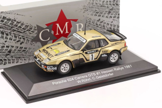 Porsche 924 Carrera GTS #1Röhrl, Geistdörfer Winner Rally Hessen 1981 1:43 CMR