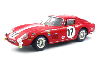 Ferrari 275 GTB #17 Rey/Haldi 24H Le Mans 1968 1:43 Best Model