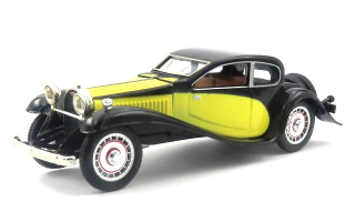 Bugatti Type 50 T 1933 black/yellow 1:43 Rio Models