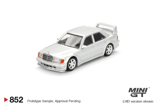 Mercedes-Benz 190E 2.5-16 Evolution II 1989 Astral Silver 1:64 Mini GT