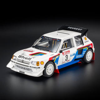 Peugeot 205 Turbo 16 EVO2 #3 Kankkunen/Piironen Winner Rally New Zealand 1986 1:12 Top Marques Collectibles