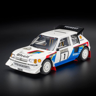 Peugeot 205 Turbo 16 EVO2 #1 Salonen/Harjanne Winner Rally 1000 Lakes 1986 1:12 Top Marques Collectibles