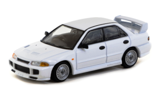 Mitsubishi Lancer RS EVO III white 1:64 Tarmac