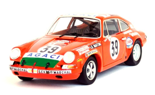 Porsche 911 S #39 Verrier/Foucault 11th Le Mans 1971 1:43 Troféu