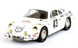 Alpine A110 #43 Dacremont/Tarnaud Monte Carlo 1972 1:43 Troféu