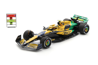 McLaren Formula 1 Team MCL38 #4 L.Norris 4th Monaco GP 2024 1:12 Spark