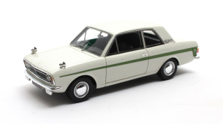 Ford England Cortina Lotus MKII 1966 white 1:43 Matrix Scale Models