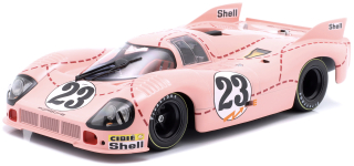 Porsche 917/20 4.9L Team Martini International Racing Pink Pig #23 Jost/Kauhsen Practice 24H Le Mans 1971 1:18 Werk83