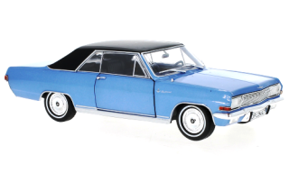 Opel Diplomat A V8 Coupe 1965 blue metallic/black 1:24 WhiteBox