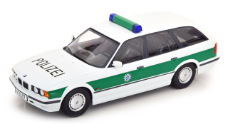 BMW 5-series Touring E34 *Polizei* 1996 white/green 1:18 Triple9 Collection