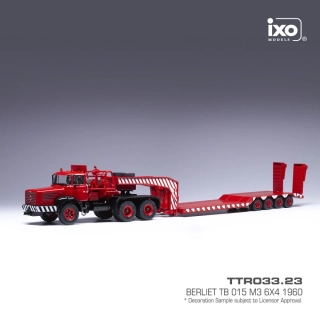 Berliet TB 015 M3 6X4 red 1:43 Ixo Models