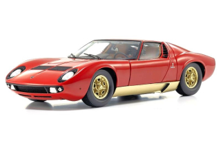 Lamborghini Miura P400 1968 red/gold 1:18 Kyosho