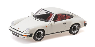 Porsche 911 Carrera Coupe 3.2 1983 white 1:18 Minichamps 