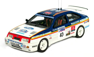 Ford Sierra RS Cosworth #43 Mellors/Staker RAC Rally 1986 1:43 Troféu