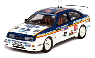 Ford Sierra RS Cosworth #42 Collins/Thomas RAC Rally 1986 1:43 Troféu