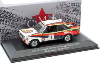 Fiat 131 Abarth #1 Rohrl/ Geistdorfer Winner Rally Hunsruck 1980 1:43 CMR
