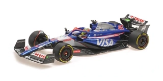 Visa Cash RB F1 Team VCARB 01 #40 A.Iwasa FP1 Japanese GP 2024 1:18 Minichamps 