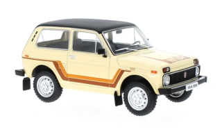 Lada Niva 5000 1980 beige/decor 1:24 WhiteBox