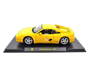 Ferrari F355 Berlinetta 1994 yellow 1:24 Altaya (Bburago)