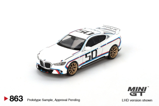 BMW 3.0 CSL 2023 white 1:64 Mini GT