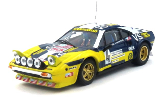 Ferrari 308 GTB Gr.4 #4 "Nico"/Barban 2nd Rally Monza 1980 1:43 Best Model