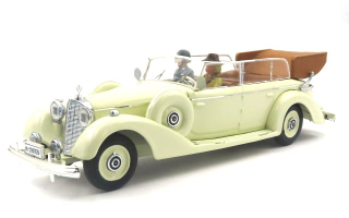 Mercedes-Benz 770 K Cabriolet 1938 Eva Braun and SS Military Guard 1:43 Rio Models