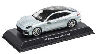 Porsche Panamera 4S E-Hybrid Dolomite silver 1:43 Porsche Dealer Edition