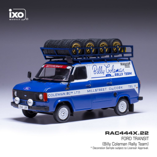 Ford Transit MkI Billy Coleman Rally Team 1:43 Ixo Models