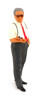 Figure Enzo with Clipboard 1:12 KK Scale