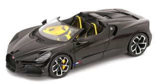 Bugatti W16 Mistral Cabriolet black 1:18 Bburago