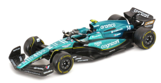 Aston Martin ARAMCO Cognizant F1 Team AMR23 #14 F.Alonso 2023 1:43 Bburago