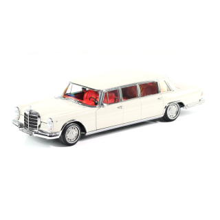 Mercedes-Benz 600 Pullman W 100 1963-1981 whitegrey 1:18 NZG