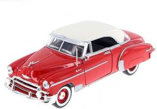 Chevrolet Bel Air Hardtop 1950 red 1:24 Motor Max