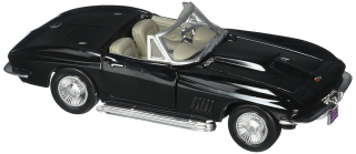Chevrolet Corvette Stingray Convertible (C2) 1967 black 1:24 Motor Max