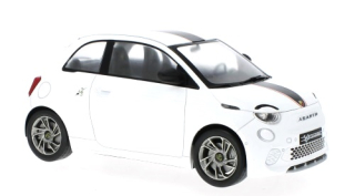 Fiat 500e Abarth 2024 white 1:18 MCG 