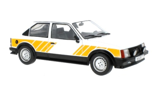 Opel Kadett D SR 1983 white/yellow 1:18 MCG