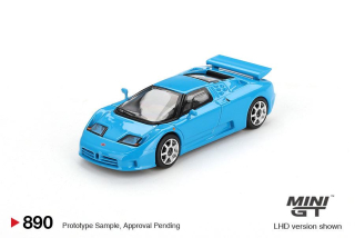 Bugatti EB110 Super Sport 1995 Blu Bugatti 1:64 Mini GT