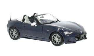 Mazda MX-5 2019 dark blue 1:24 WhiteBox